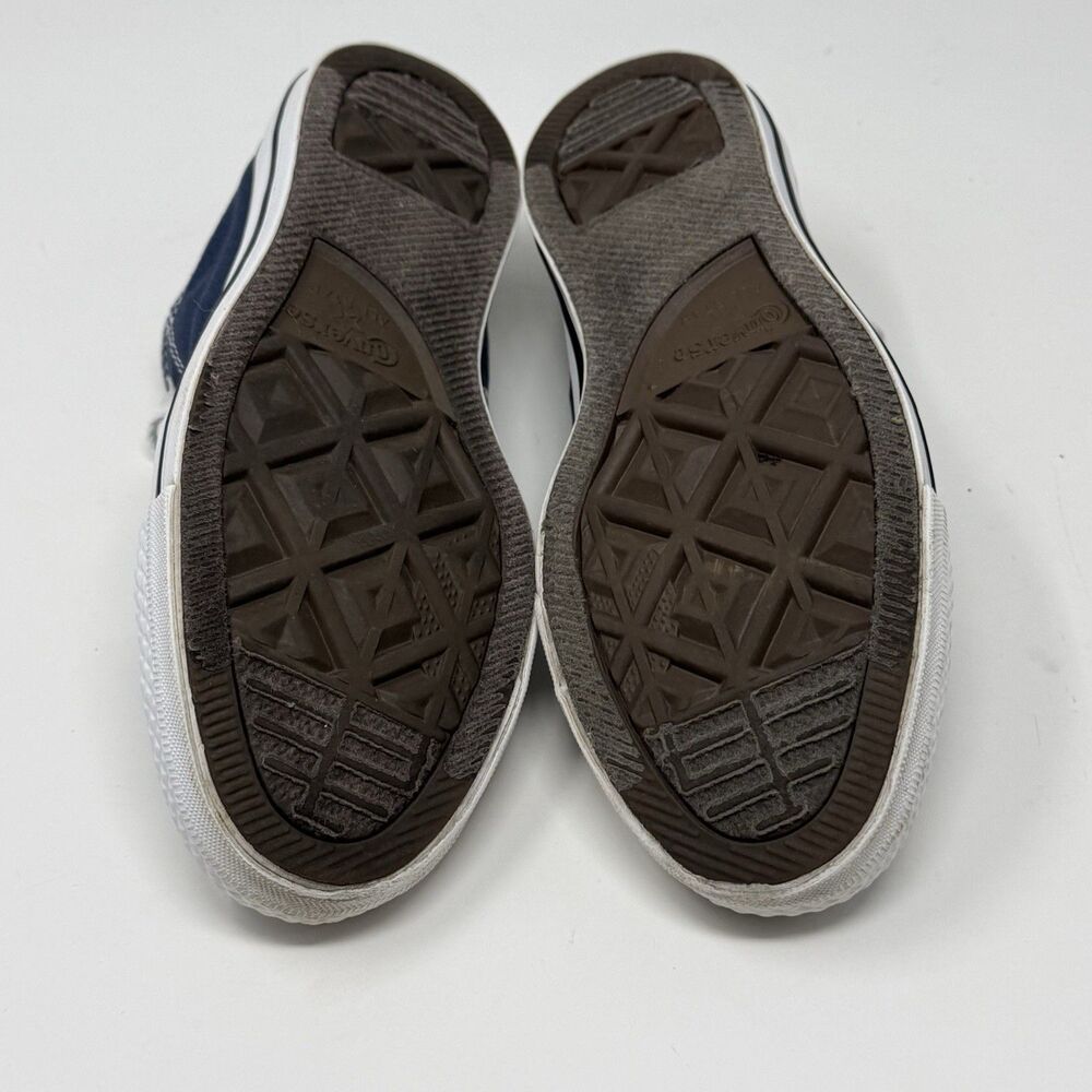 Converse All Star Sneakers Womens 6 Blue Canvas Low Top Retro Grunge Shoes - Picture 15 of 16